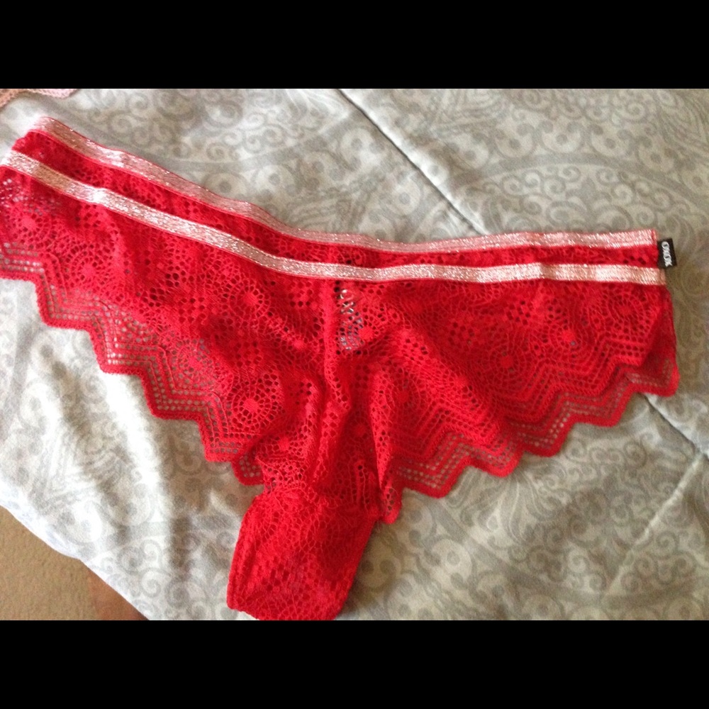 NWOT Bundle Lace Panties Underwear Bling XOXO Sz L - Picture 6 of 8